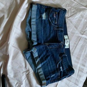 Hollister jean shorts